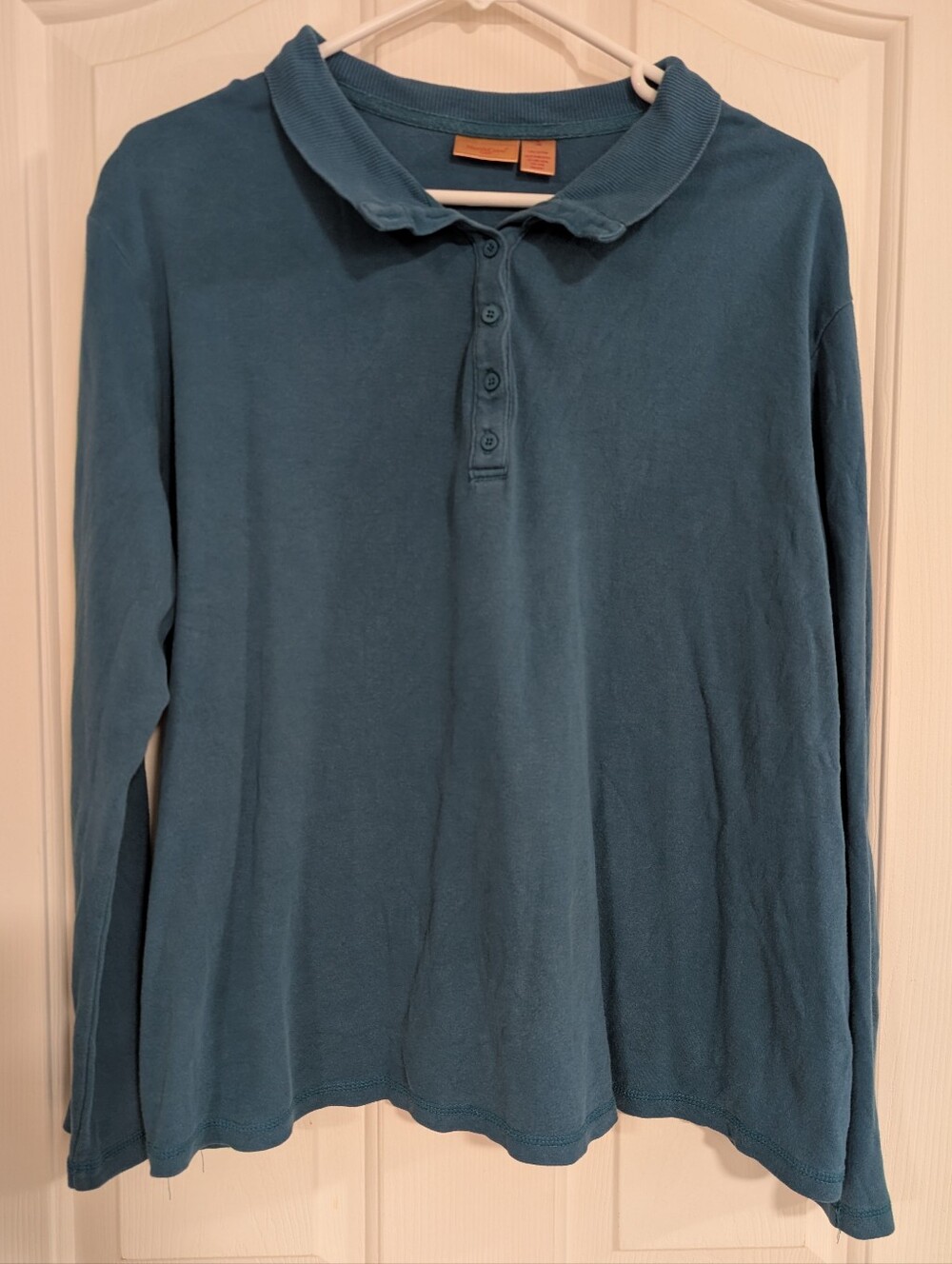 Vintage NorthCrest Long-sleeve Cotton Rugby Shirt